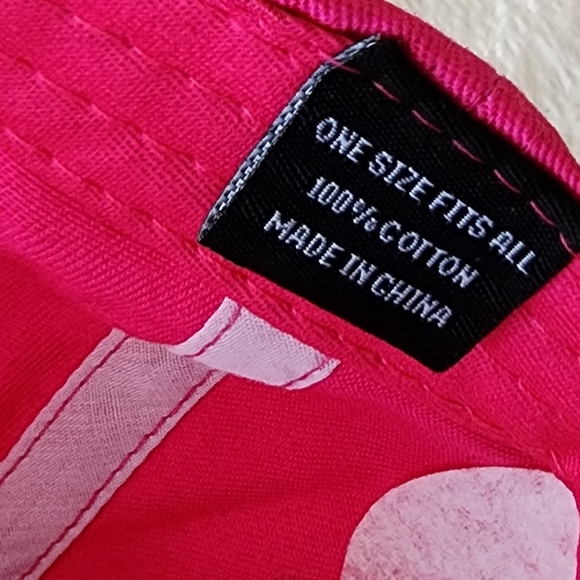 NWT Its A Girl Thing Hat Pink Hat Cap baseball youth superhero BENIFITS CHARITY. - Picture 2 of 7